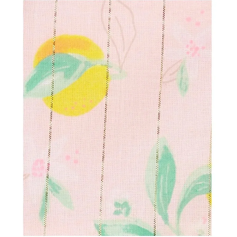 Oshkosh B'gosh Lemon Print Flutter Sleeve Lemon Dress 4T